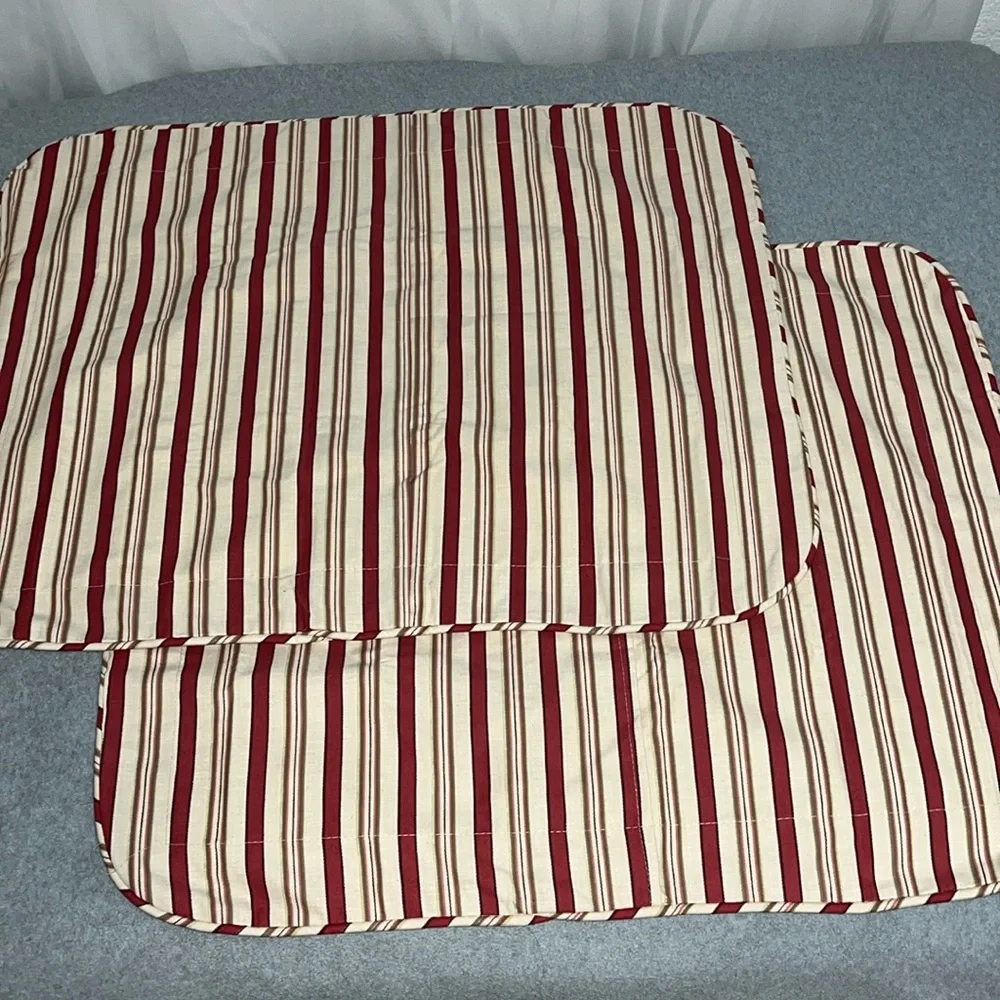 Waverly Garden Room Sham Pillow Case Set 20X26 Standard Accent Stripes